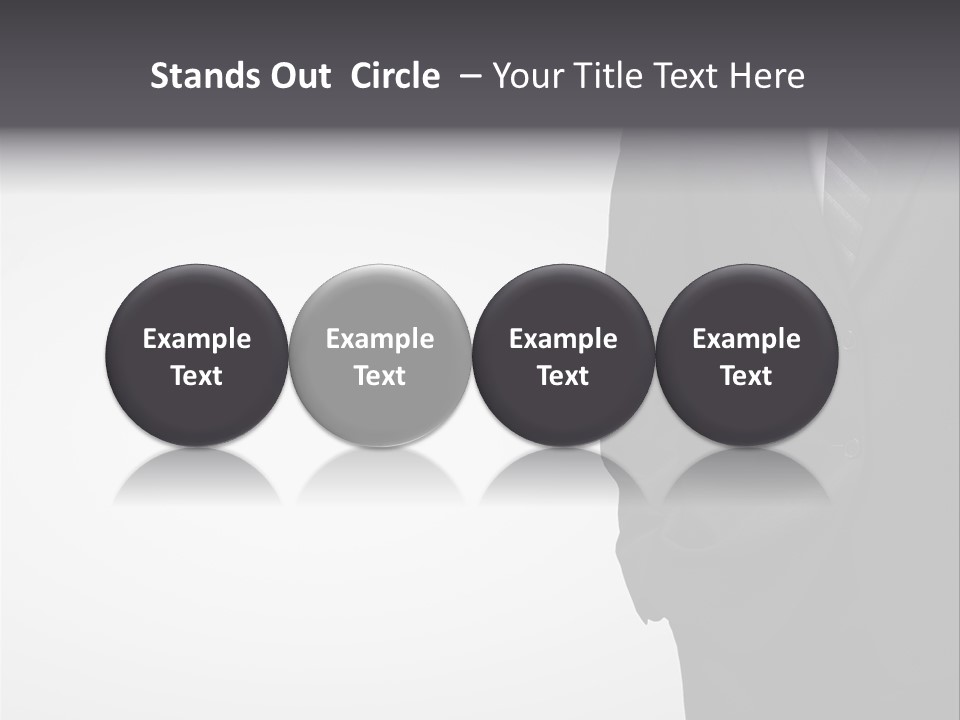 Men  Suit PowerPoint Template