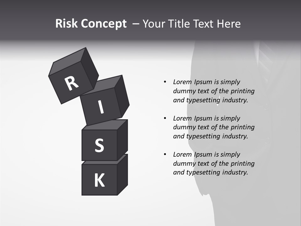 Men  Suit PowerPoint Template