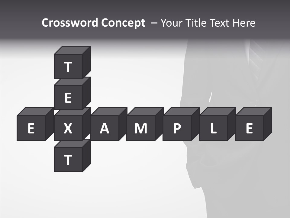 Men  Suit PowerPoint Template