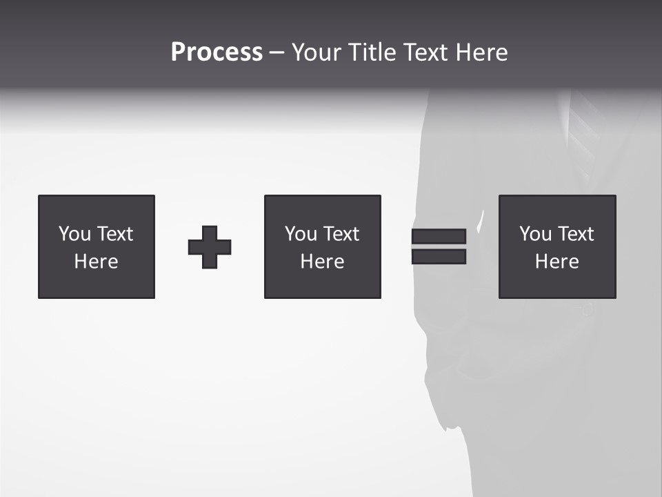 Men  Suit PowerPoint Template