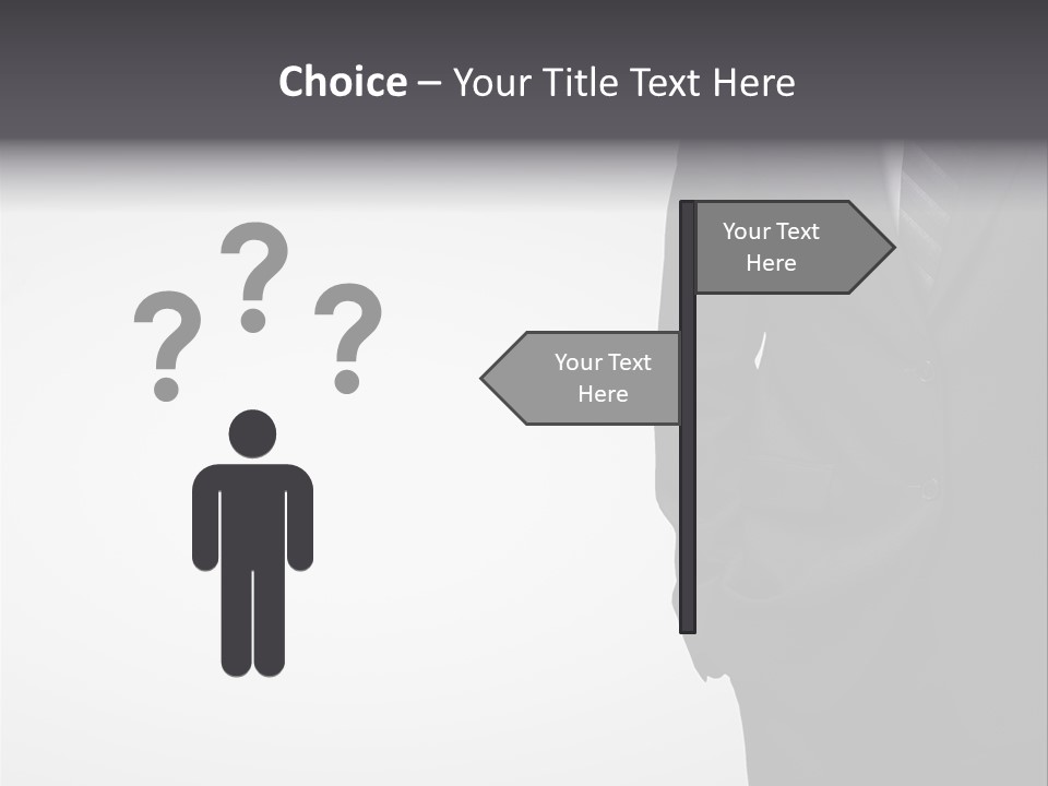 Men  Suit PowerPoint Template