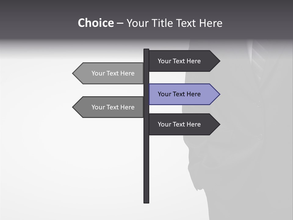 Men  Suit PowerPoint Template