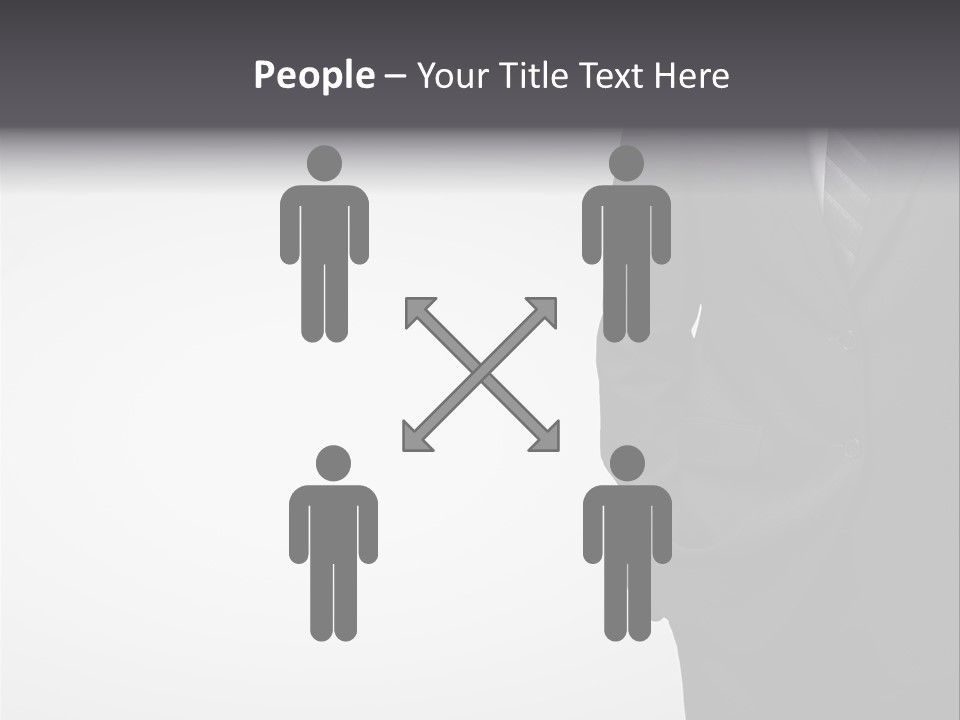 Men  Suit PowerPoint Template