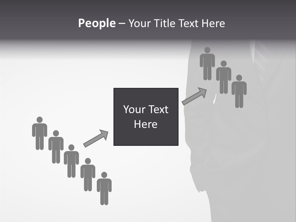 Men  Suit PowerPoint Template