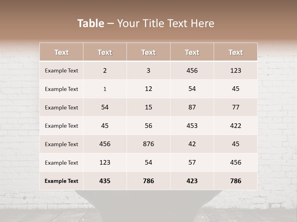 Suit Investment Floor PowerPoint Template