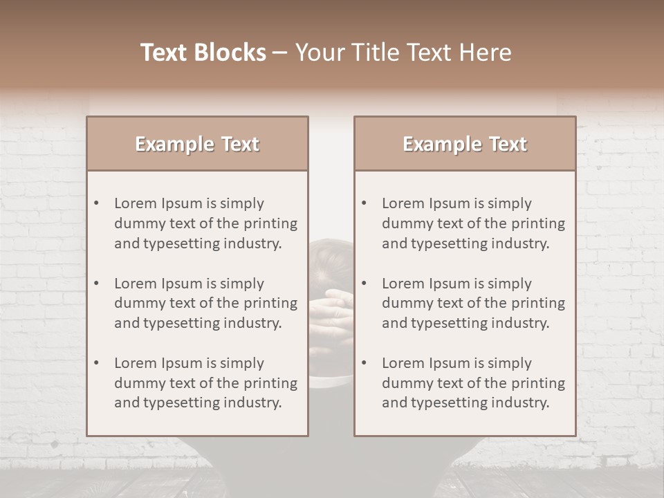 Suit Investment Floor PowerPoint Template