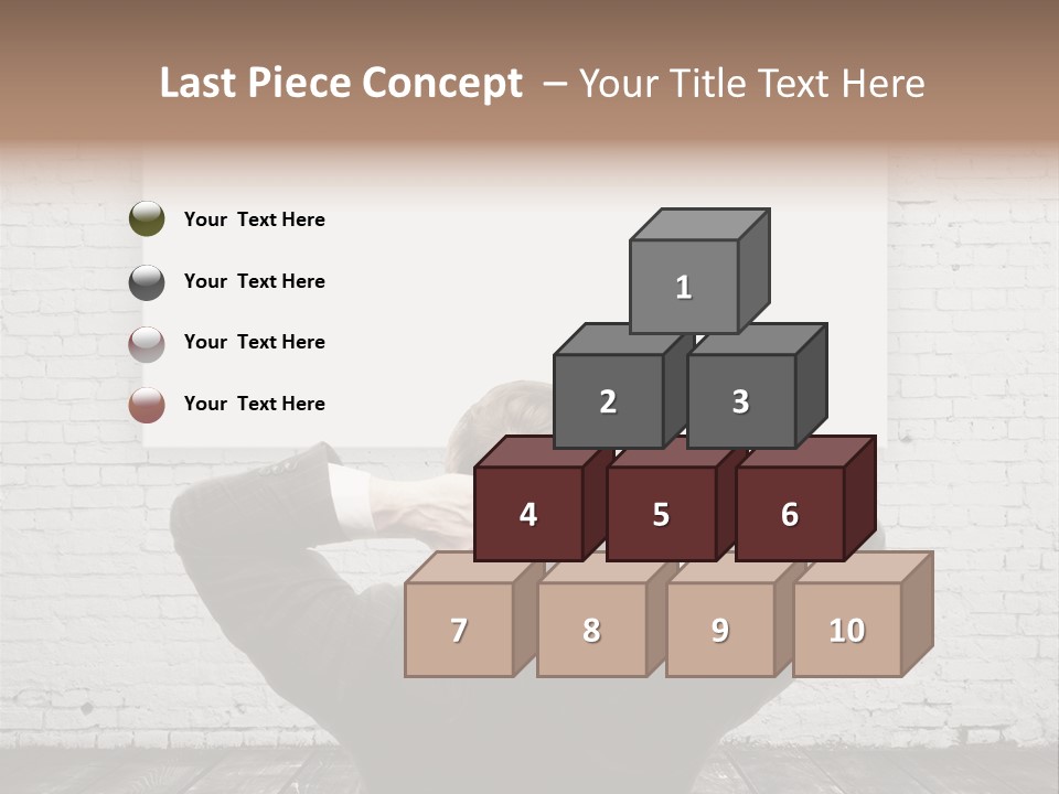 Suit Investment Floor PowerPoint Template