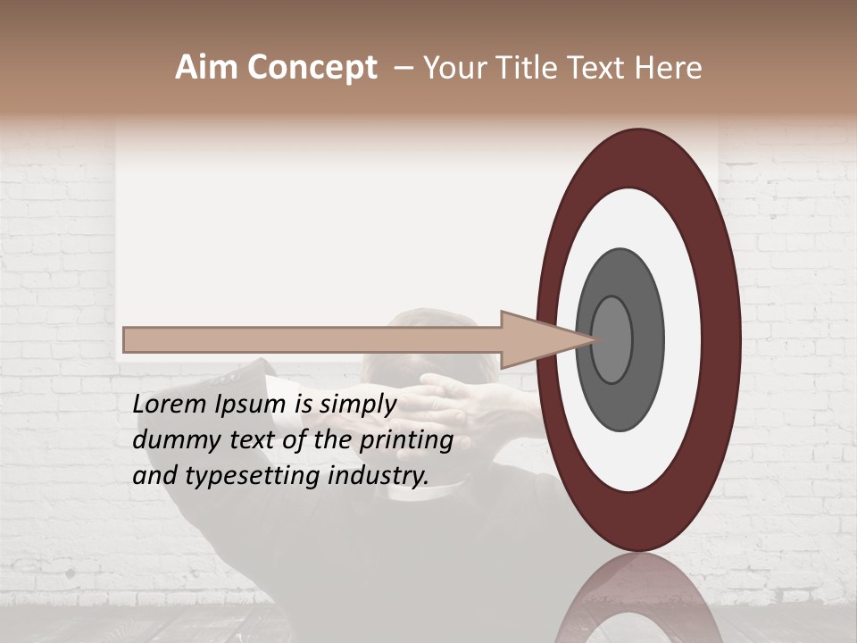 Suit Investment Floor PowerPoint Template