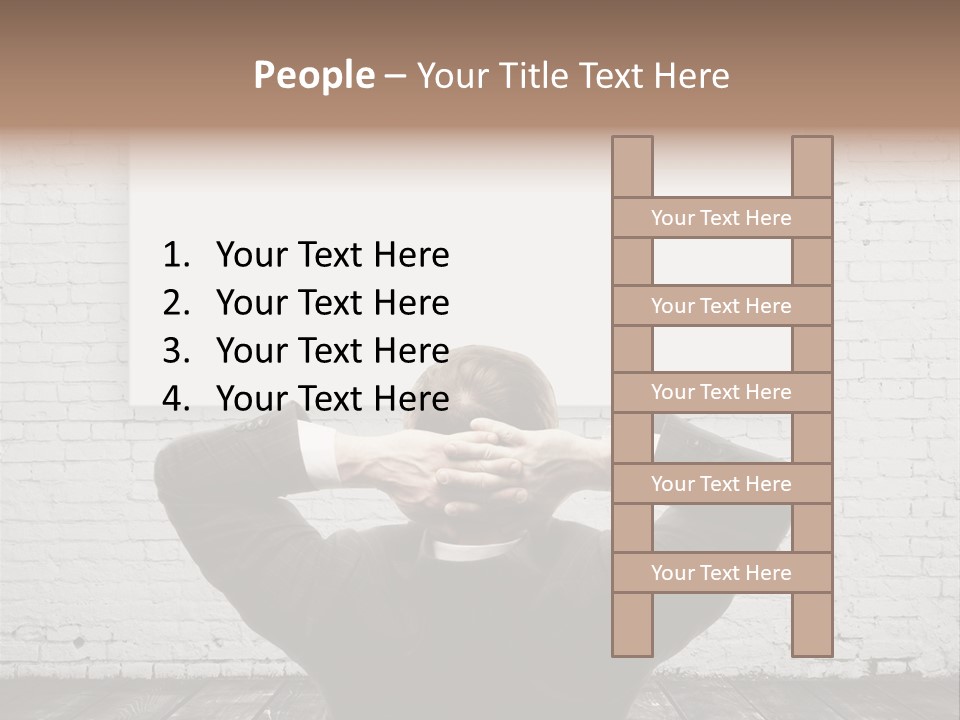 Suit Investment Floor PowerPoint Template
