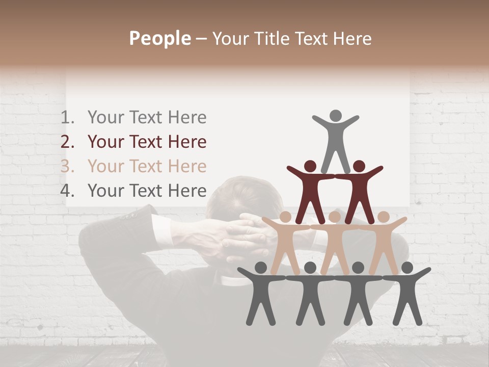 Suit Investment Floor PowerPoint Template