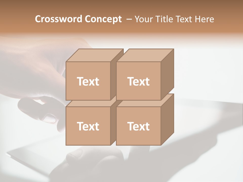 Human Medium Finger PowerPoint Template