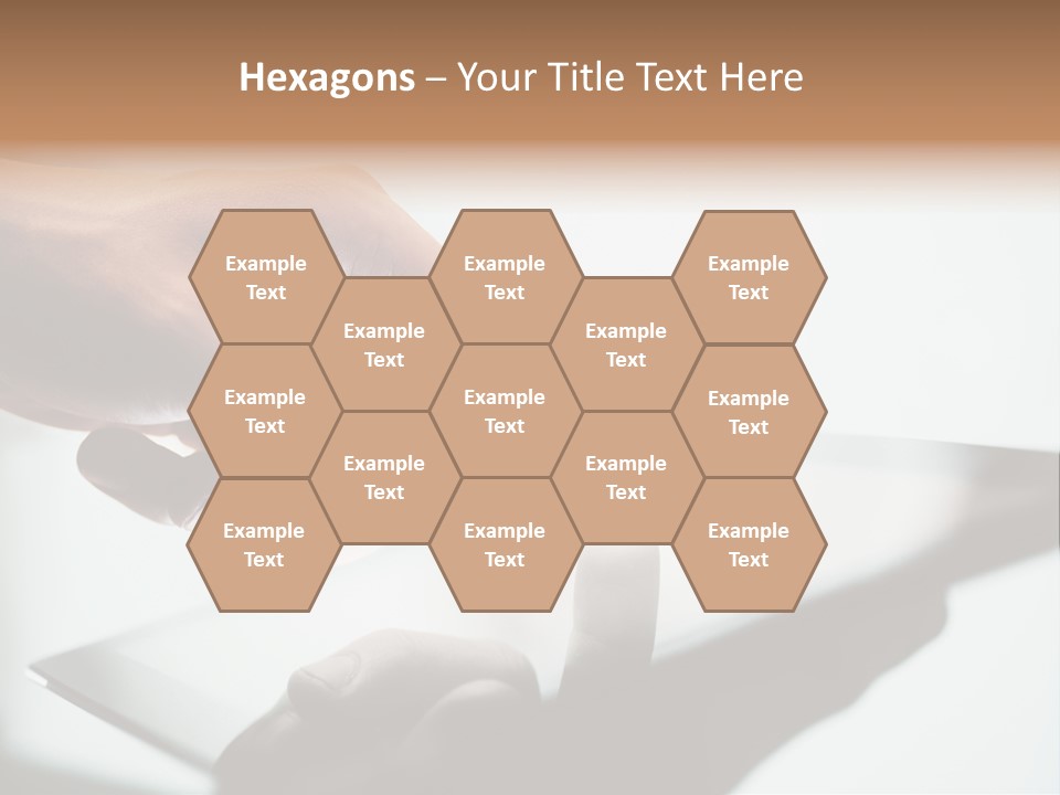 Human Medium Finger PowerPoint Template