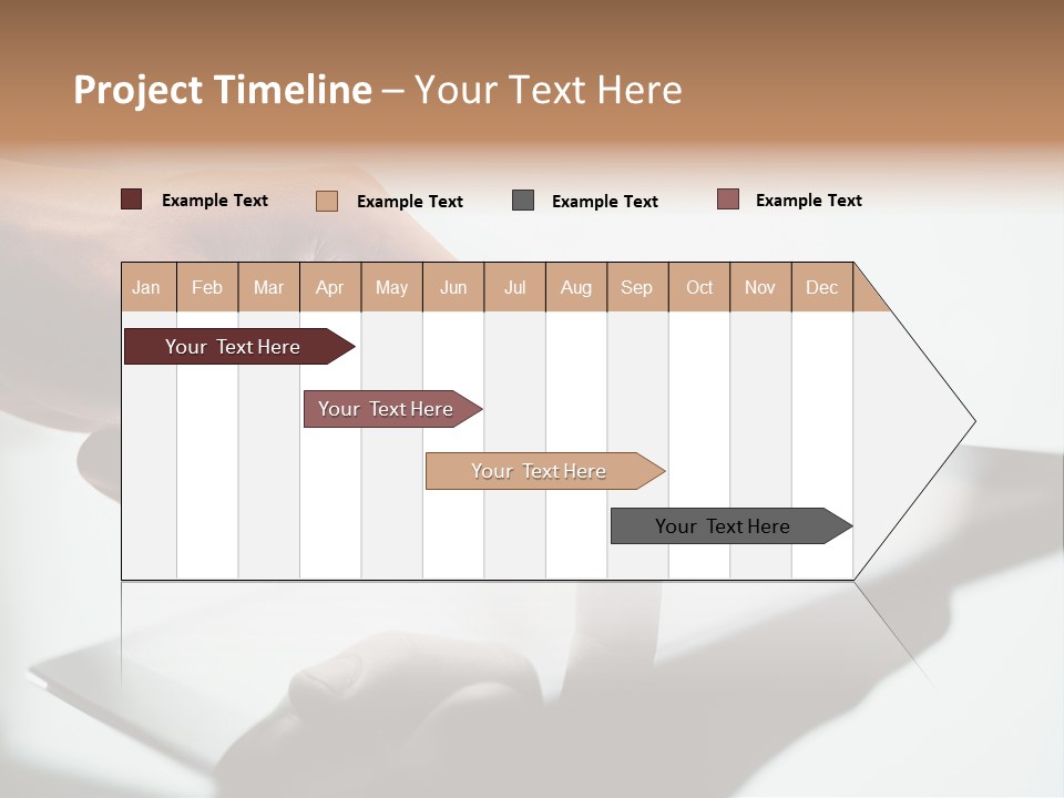 Human Medium Finger PowerPoint Template