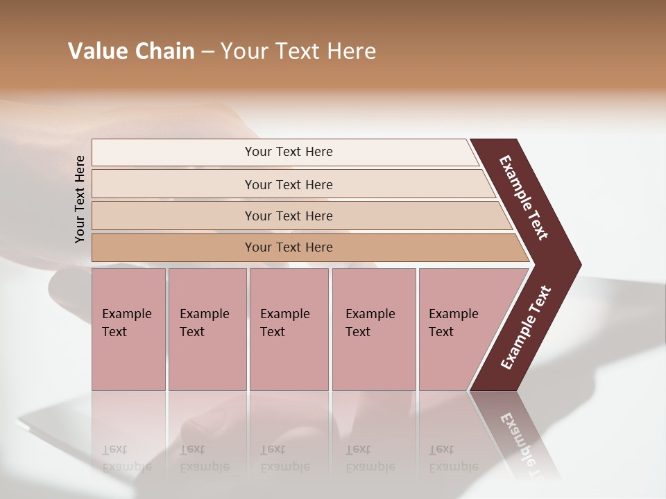 Human Medium Finger PowerPoint Template