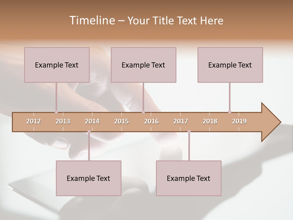 Human Medium Finger PowerPoint Template