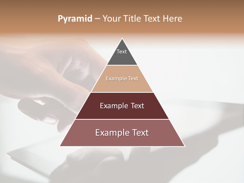 Human Medium Finger PowerPoint Template