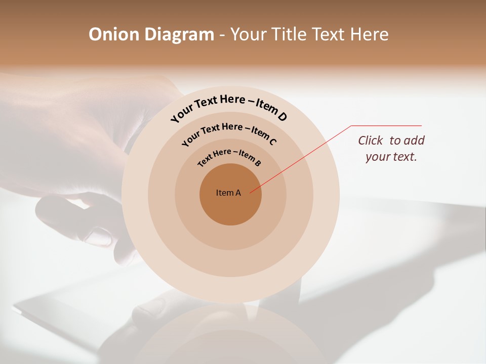 Human Medium Finger PowerPoint Template