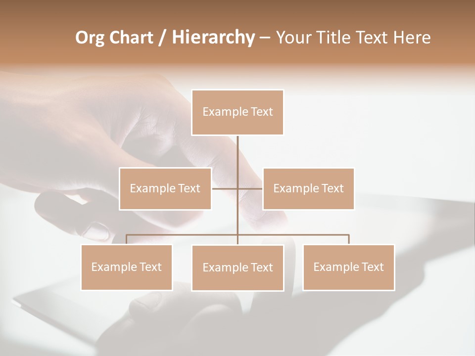 Human Medium Finger PowerPoint Template