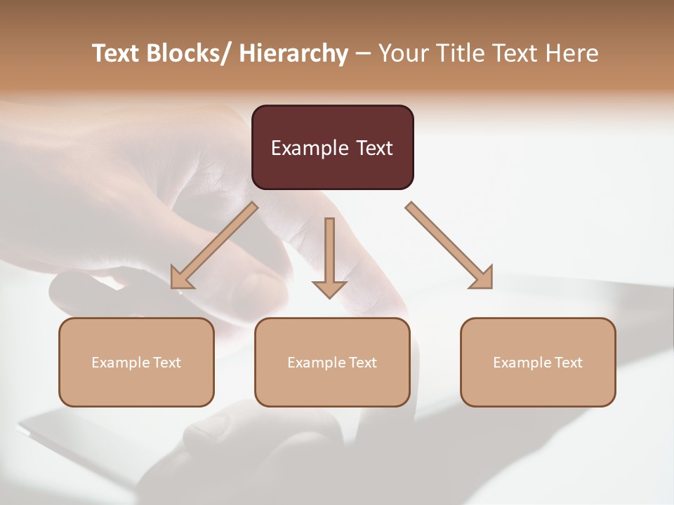 Human Medium Finger PowerPoint Template