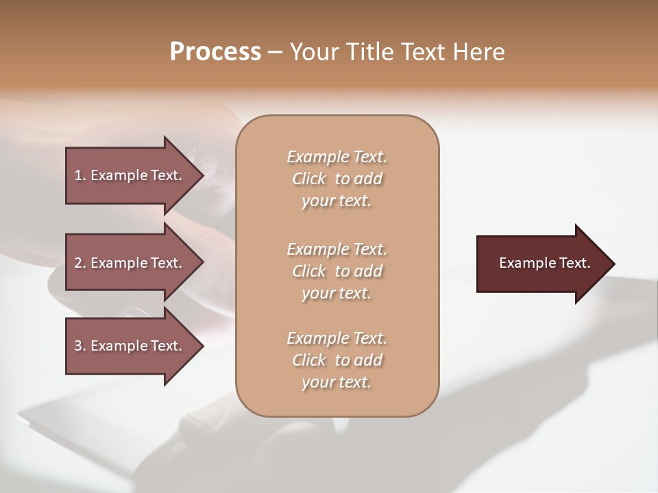 Human Medium Finger PowerPoint Template