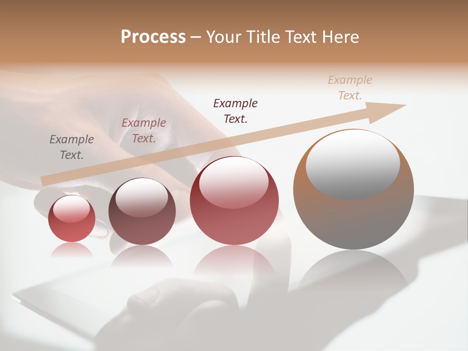 Human Medium Finger PowerPoint Template