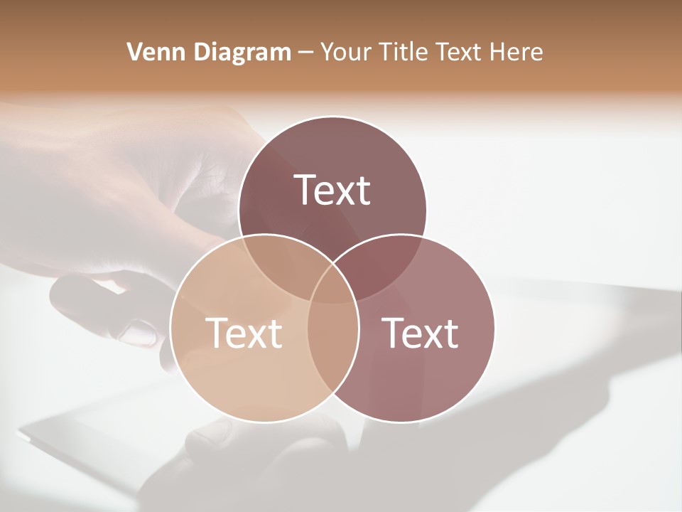 Human Medium Finger PowerPoint Template