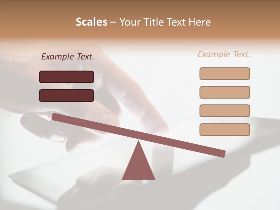 Human Medium Finger PowerPoint Template
