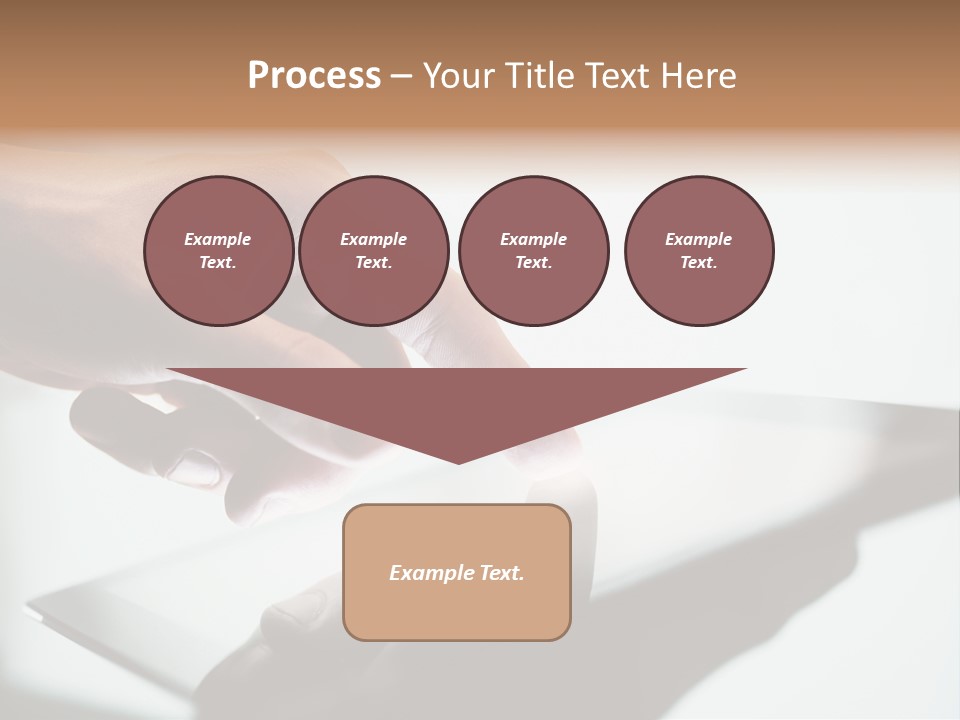 Human Medium Finger PowerPoint Template