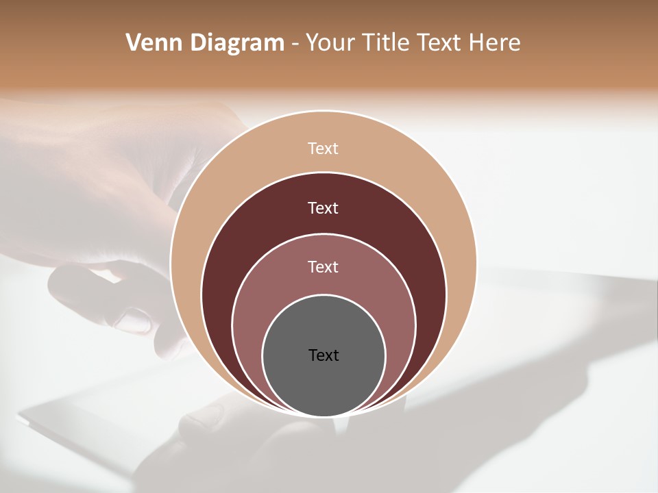 Human Medium Finger PowerPoint Template