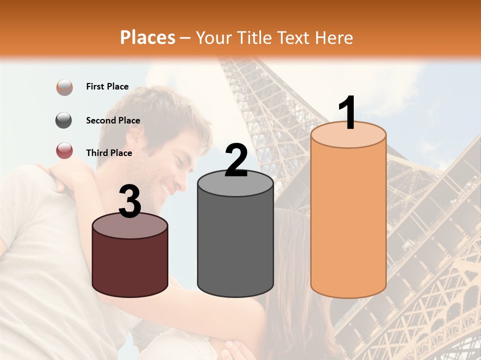 Dating France Man PowerPoint Template