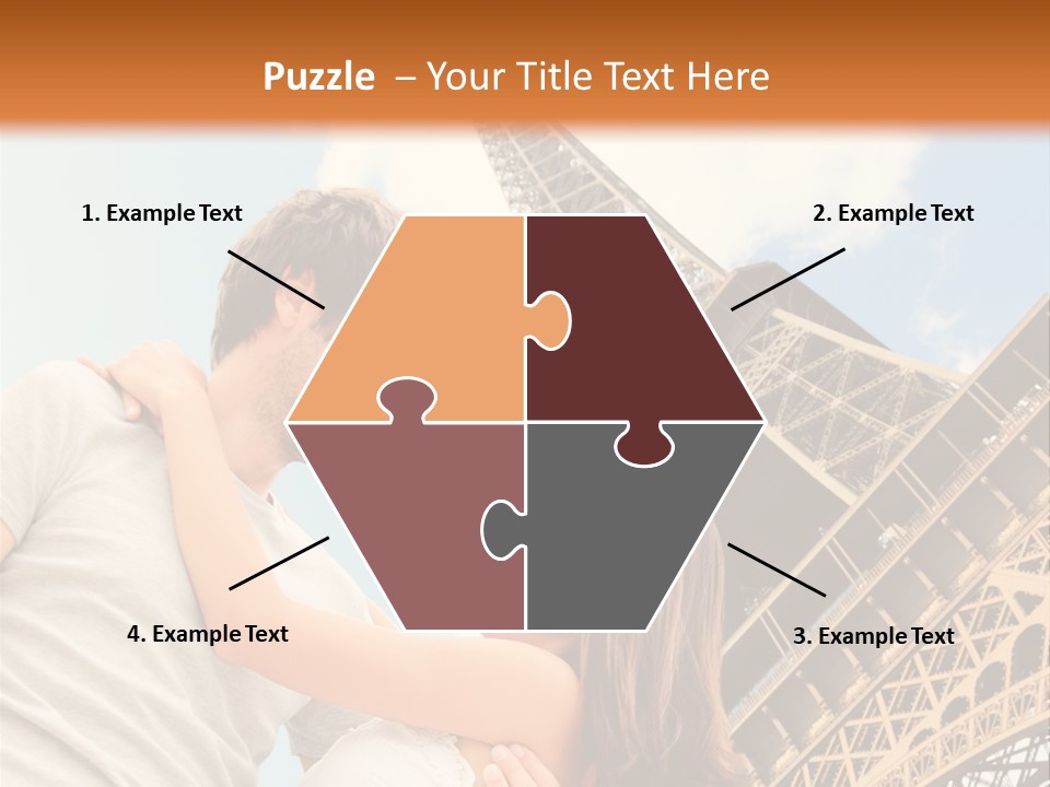 Dating France Man PowerPoint Template