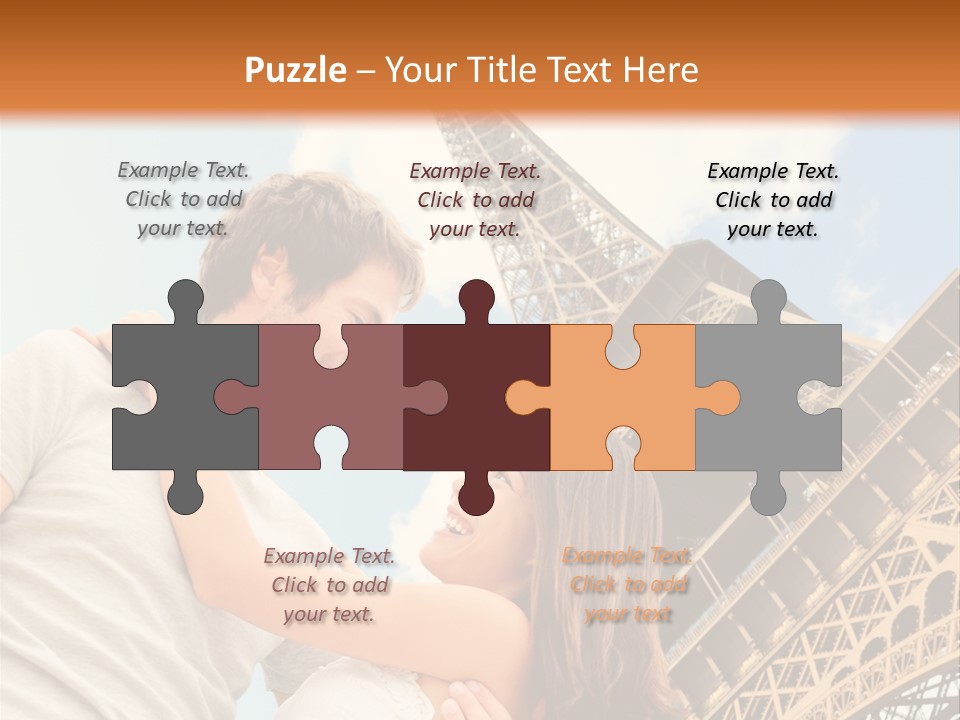 Dating France Man PowerPoint Template