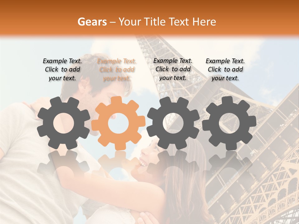 Dating France Man PowerPoint Template