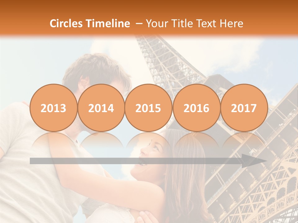 Dating France Man PowerPoint Template