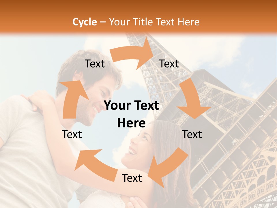 Dating France Man PowerPoint Template