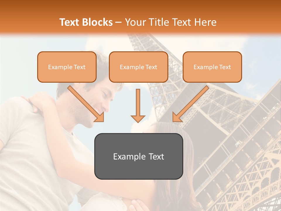 Dating France Man PowerPoint Template
