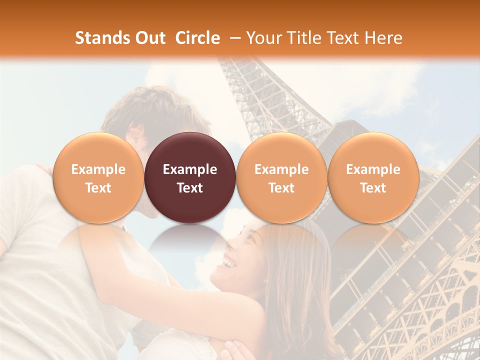 Dating France Man PowerPoint Template