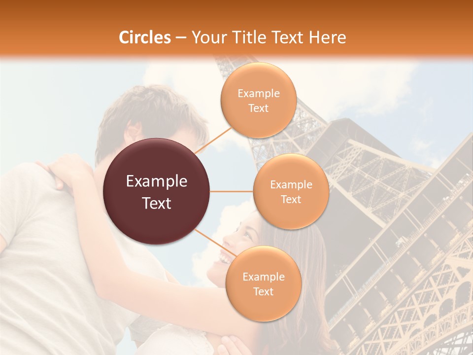 Dating France Man PowerPoint Template