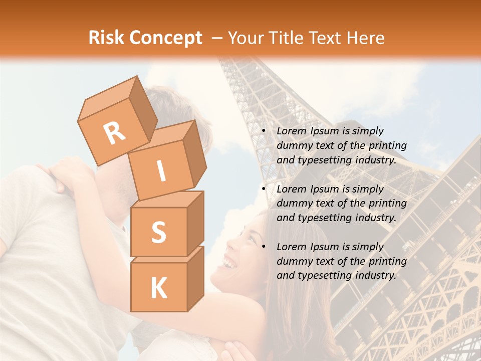 Dating France Man PowerPoint Template