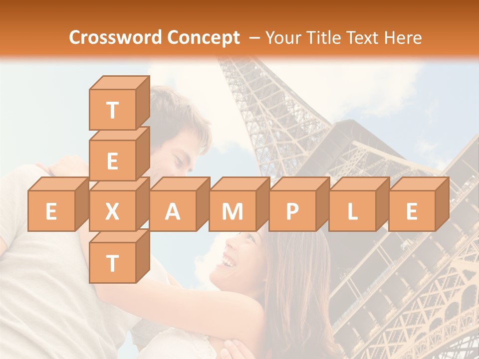 Dating France Man PowerPoint Template