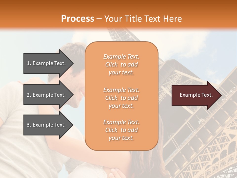 Dating France Man PowerPoint Template