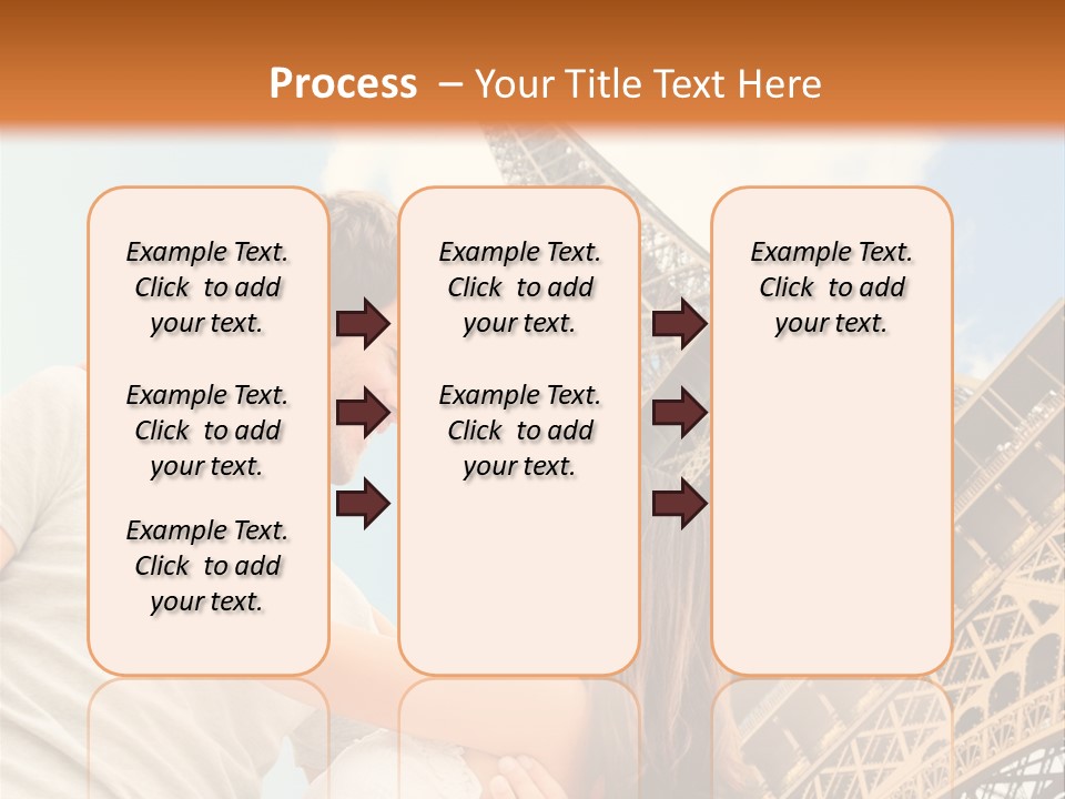 Dating France Man PowerPoint Template