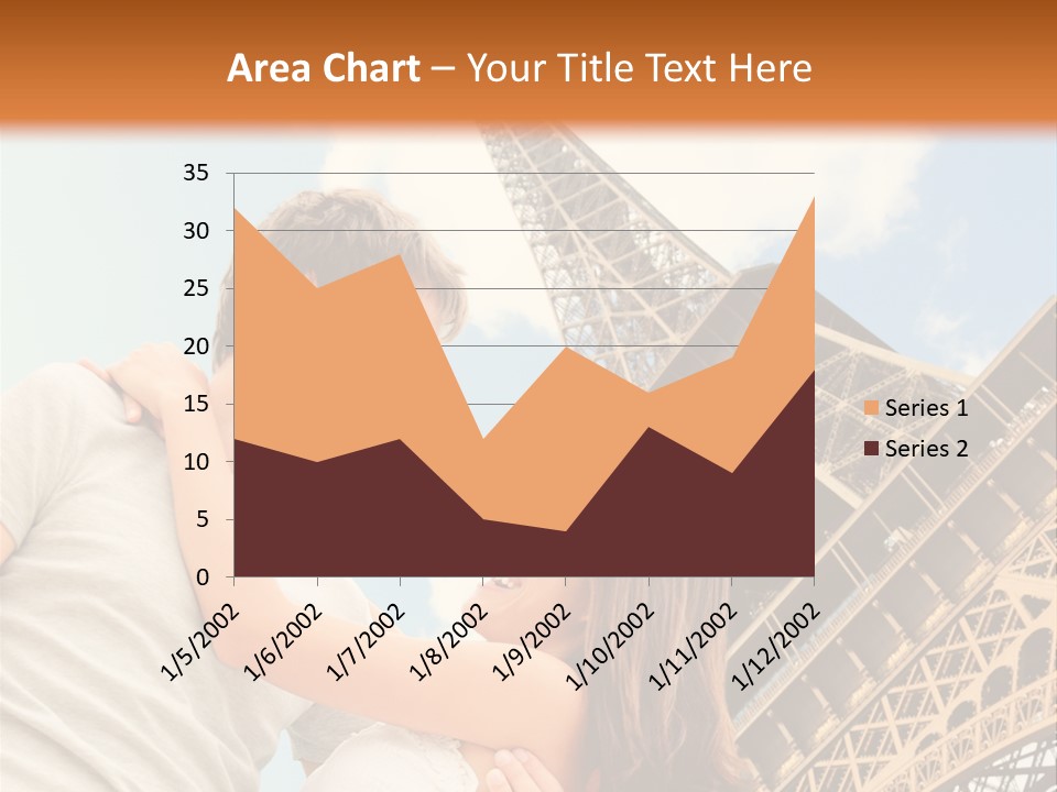 Dating France Man PowerPoint Template