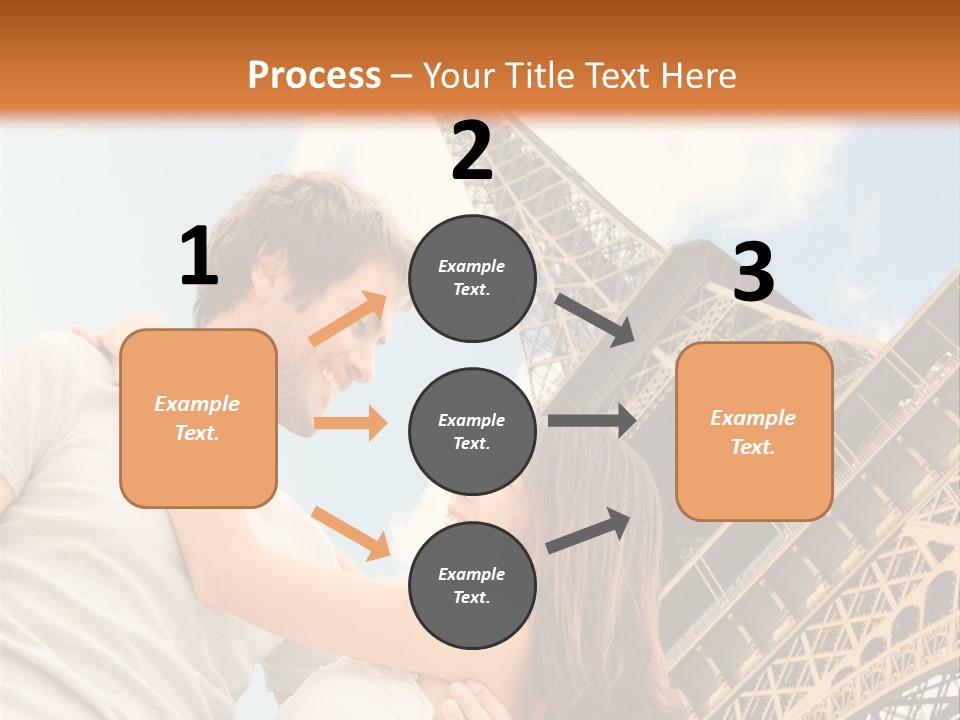 Dating France Man PowerPoint Template
