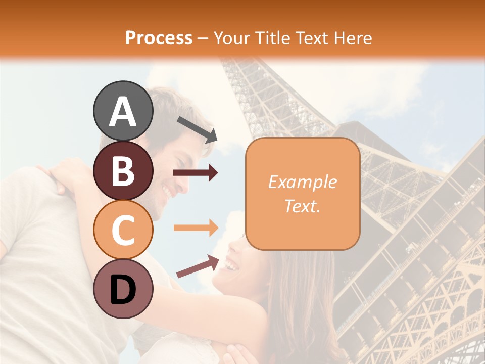 Dating France Man PowerPoint Template