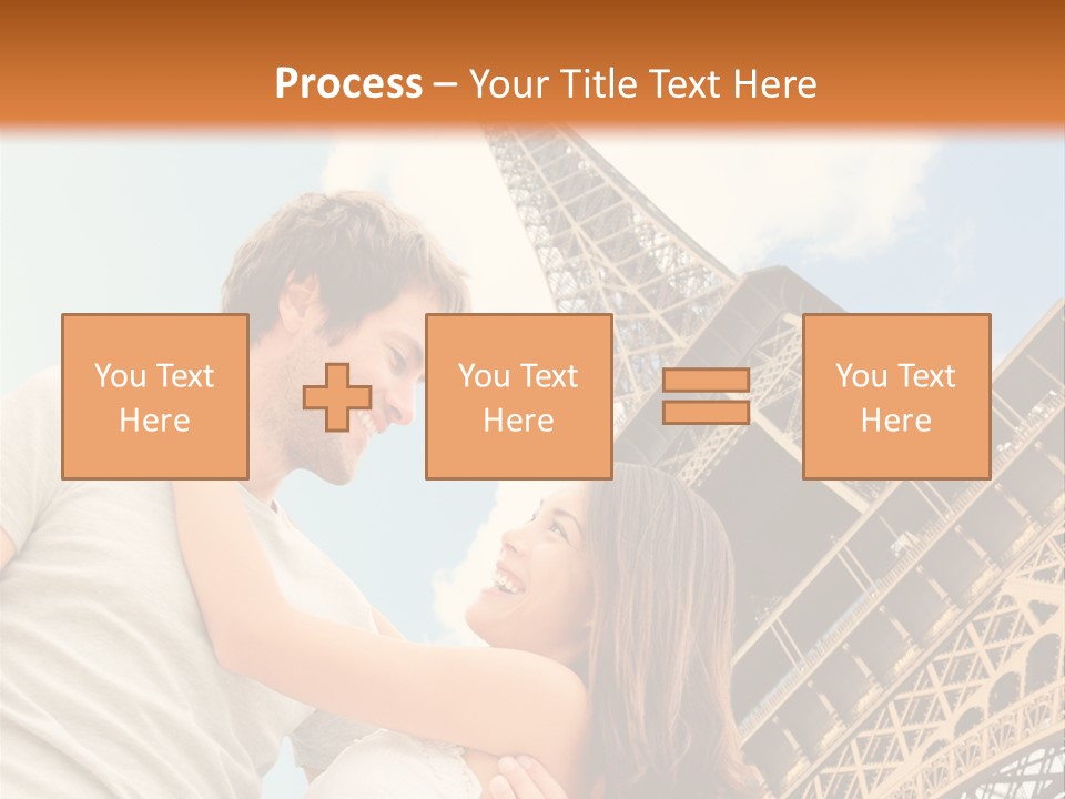 Dating France Man PowerPoint Template