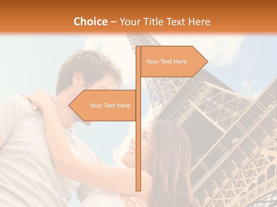 Dating France Man PowerPoint Template