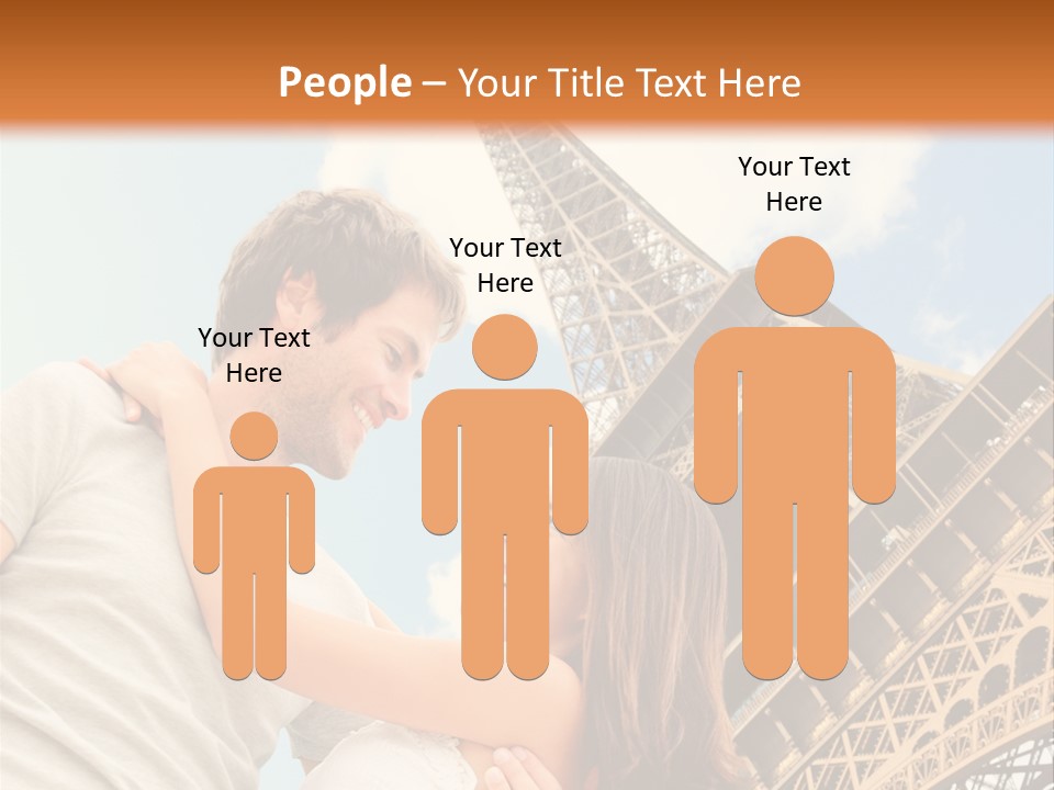 Dating France Man PowerPoint Template