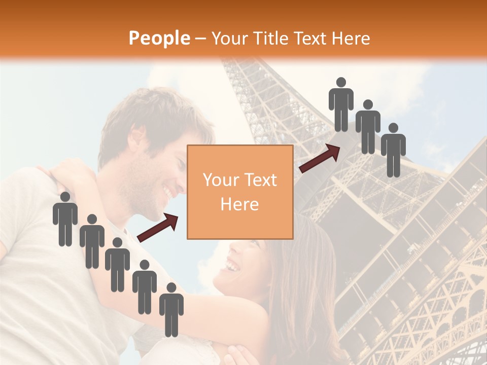 Dating France Man PowerPoint Template