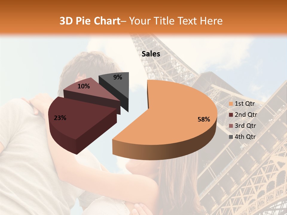 Dating France Man PowerPoint Template